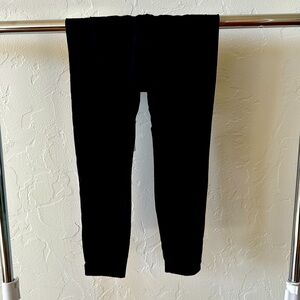 Gymshark Whitney Simmons Black Leggings with Embroidered Detail